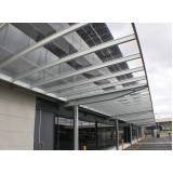 quanto custa toldo policarbonato transparente Caçapava