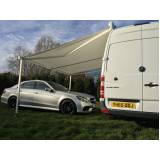 toldo articulado para garagem Cotia