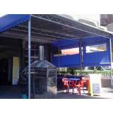 toldo de lona janela Guaratinguetá